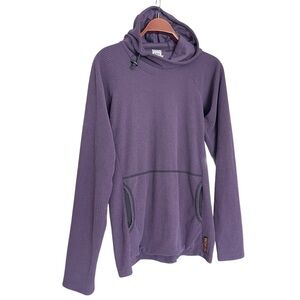 Melanzana Microgrid Ultralight Hiking  Hoodie V2 Men's M Bloom Eggplant Purple